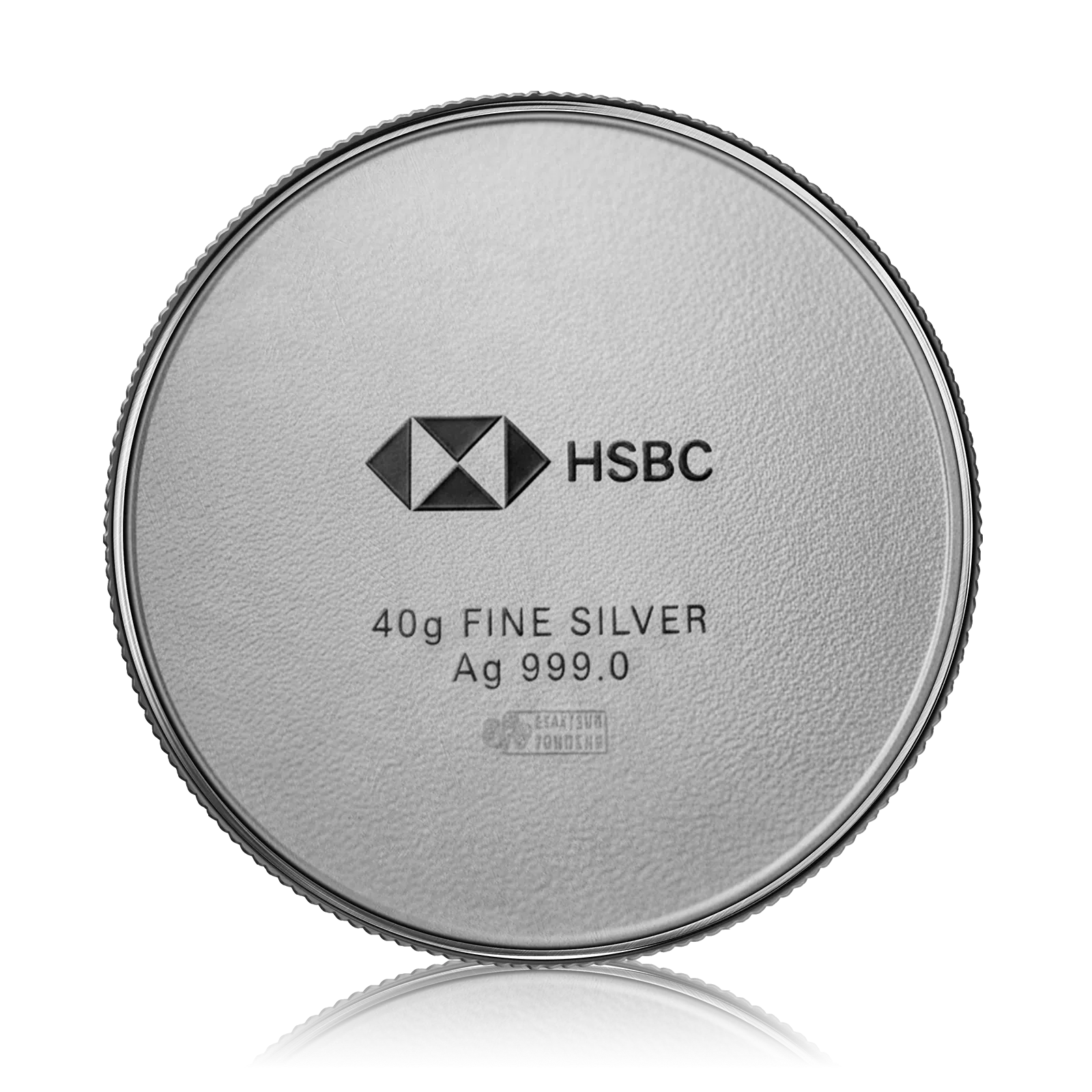 40g Silver PAMP HSBC 20 Years of Service Coin in Card 6